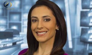 Ali Turiano delivering the morning weather forecast on FOX 4