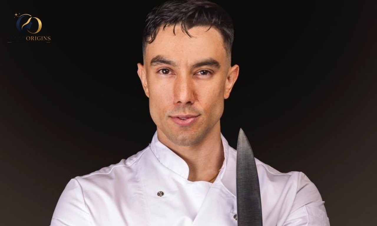 Cedrik Lorenzen portrait showing his Danish nationality and culinary career